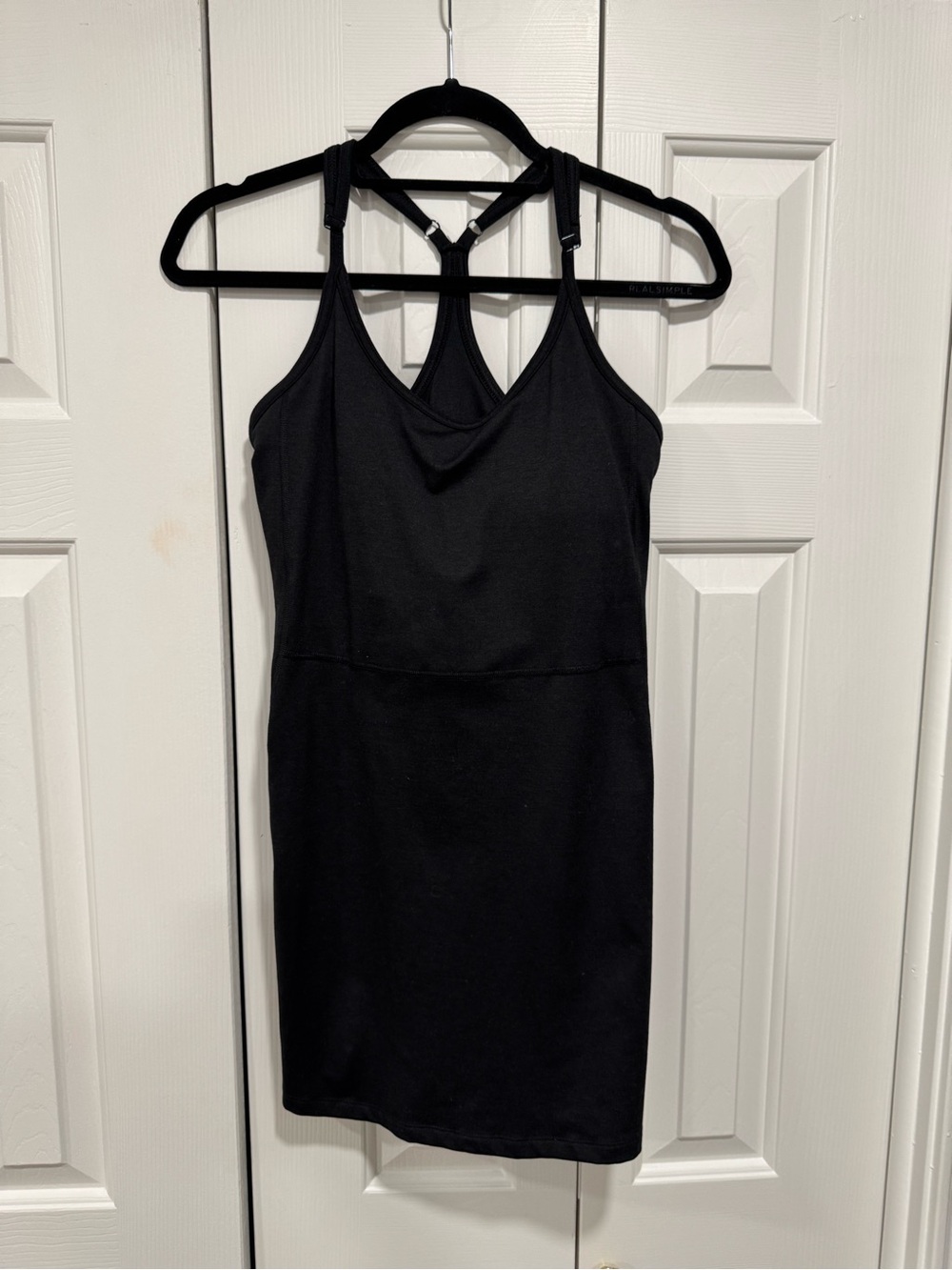 Old Navy Black Racerback athletic Mini Dress
